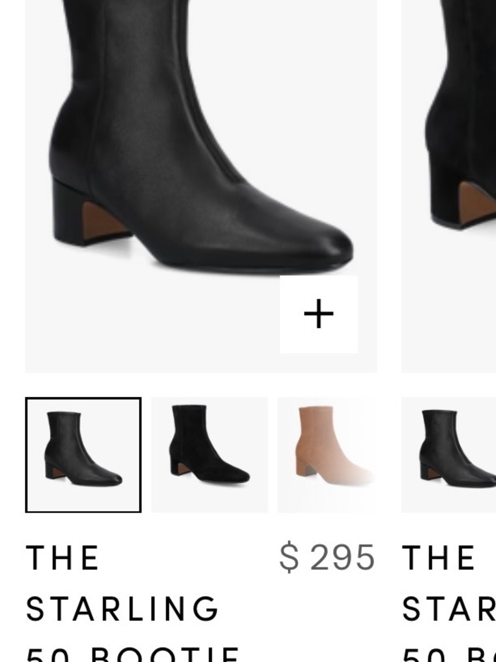 Birdies Black Leather Ankle Booties - Picture 10 of 10